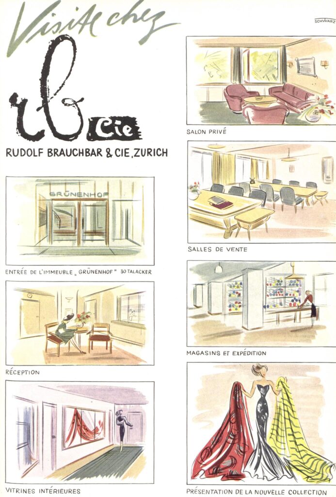 Anzeige Rudolf Brauchbar & Cie., 1947.
